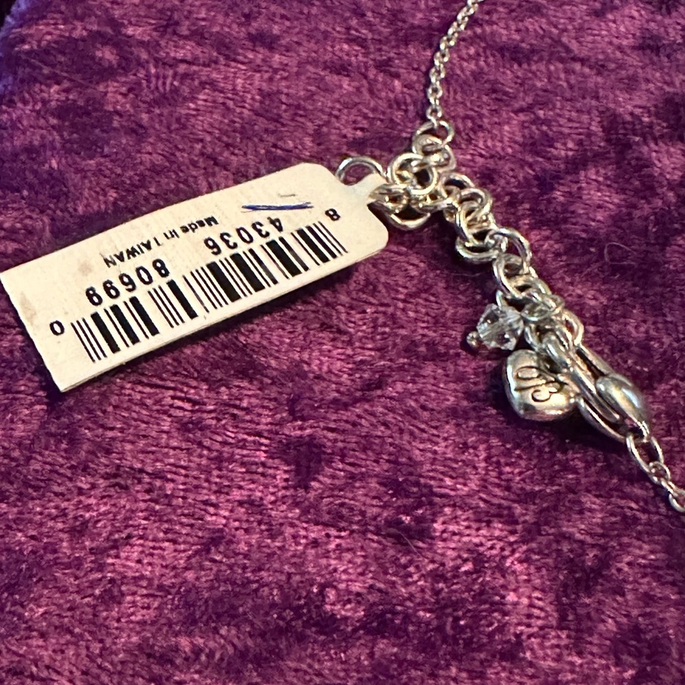 NWT Retired Brighton Frosty Heart Flakes Necklace JN7512 - Picture 6 of 9